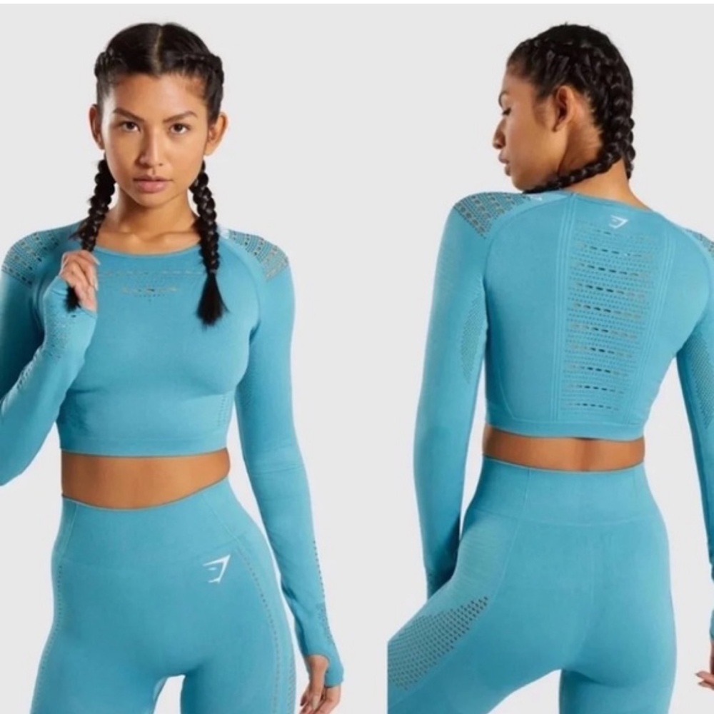 Gymshark Flex Long Sleeve Crop Top